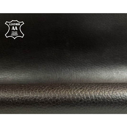 Dark Brown Lambskin Leather Pebbled Print 0.7mm/1.75oz COFFE BEAN 1160