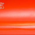 Bright Orange Lambskin Leather  0.9mm/2.25oz / ORANGE SATIN 570