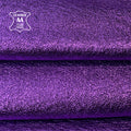 Metallic Violet Crunchy Lambskin Leather 1mm// 2.5oz CRUNCHY 1669