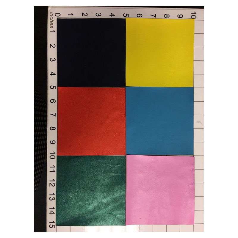Bright Color Mix Of Scraps 5x5 inch // 12.5x12.5 cm Pre-Cut Pieces