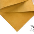 Yellow Suede Lambskin Sheets  2.5oz/1.0mm / MINERAL YELLOW 822