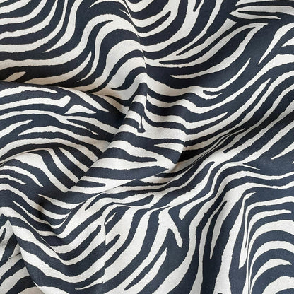 Soft Zebra Print Lambskin 1.1mm/2.75oz WASHED ZEBRA 1188
