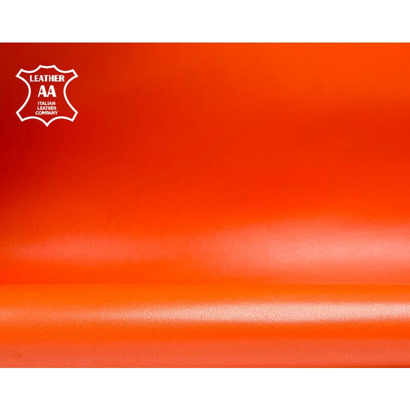 Bright Orange Lambskin  FLAME 1208 / 0.8mm/2oz