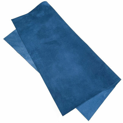 Blue Suede Lambskin Sheets 0.7mm/1.75oz / CLASSIC BLUE SUEDE 1199