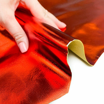 Metallic Red Lambskin 0.7mm/1.75oz SUNSET 1189