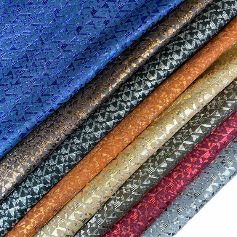 Colorful Geometry Lambskin Leather 0.8-0.9mm/2-2.25oz MODERN GEOMETRY 1266