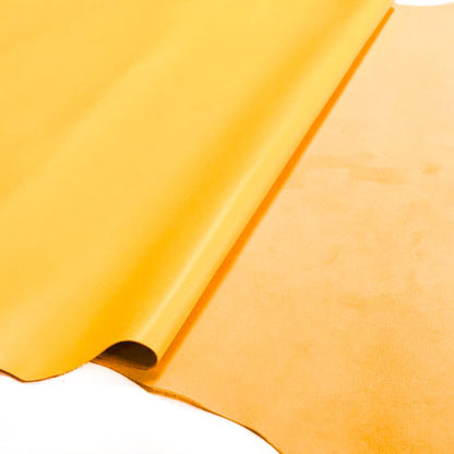Yellow Lambskin Leather 0.8mm/2oz / PRIMROSE YELLOW 758