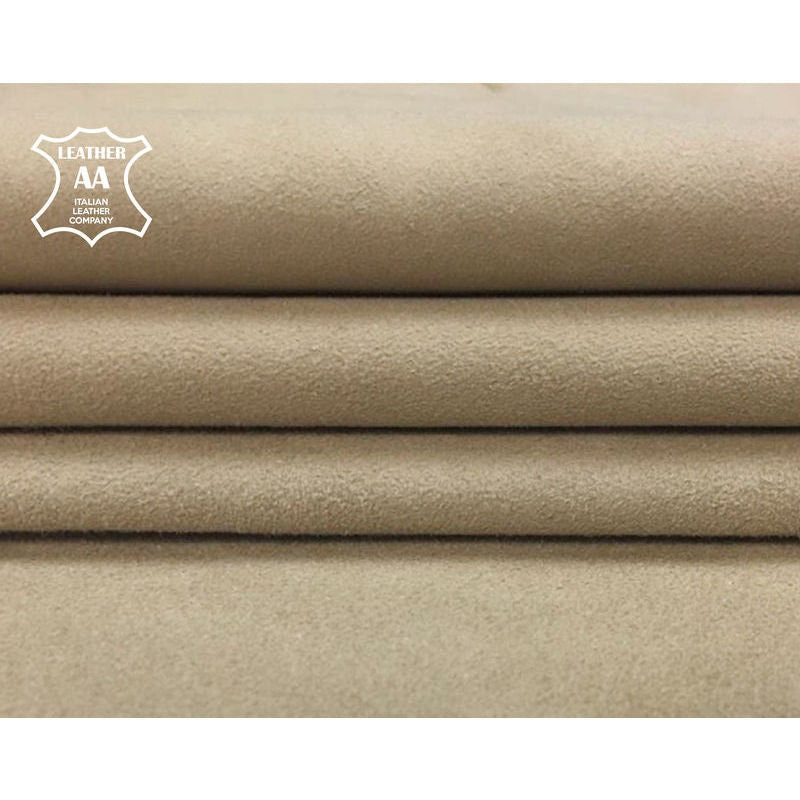 Nude Beige Suede Lambskin Leather 1.5oz//0.5mm NOUGAT 753