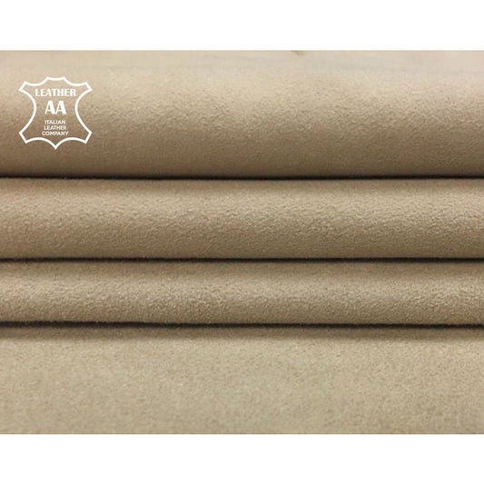 Nude Beige Suede Lambskin Leather 1.5oz//0.5mm NOUGAT 753