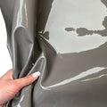 Taupe Patent Lambskin Leather 0.9mm/2.25oz GRAY PATENT 1621