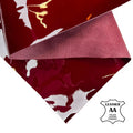 Dark Red Patent Lambskin Sheets RHUBAR PATENT 1403 / 0.6mm/1.5oz