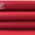 Mars Red Pebbled Lambskin 1.1mm/2.75oz / RASPBERRY RED 843