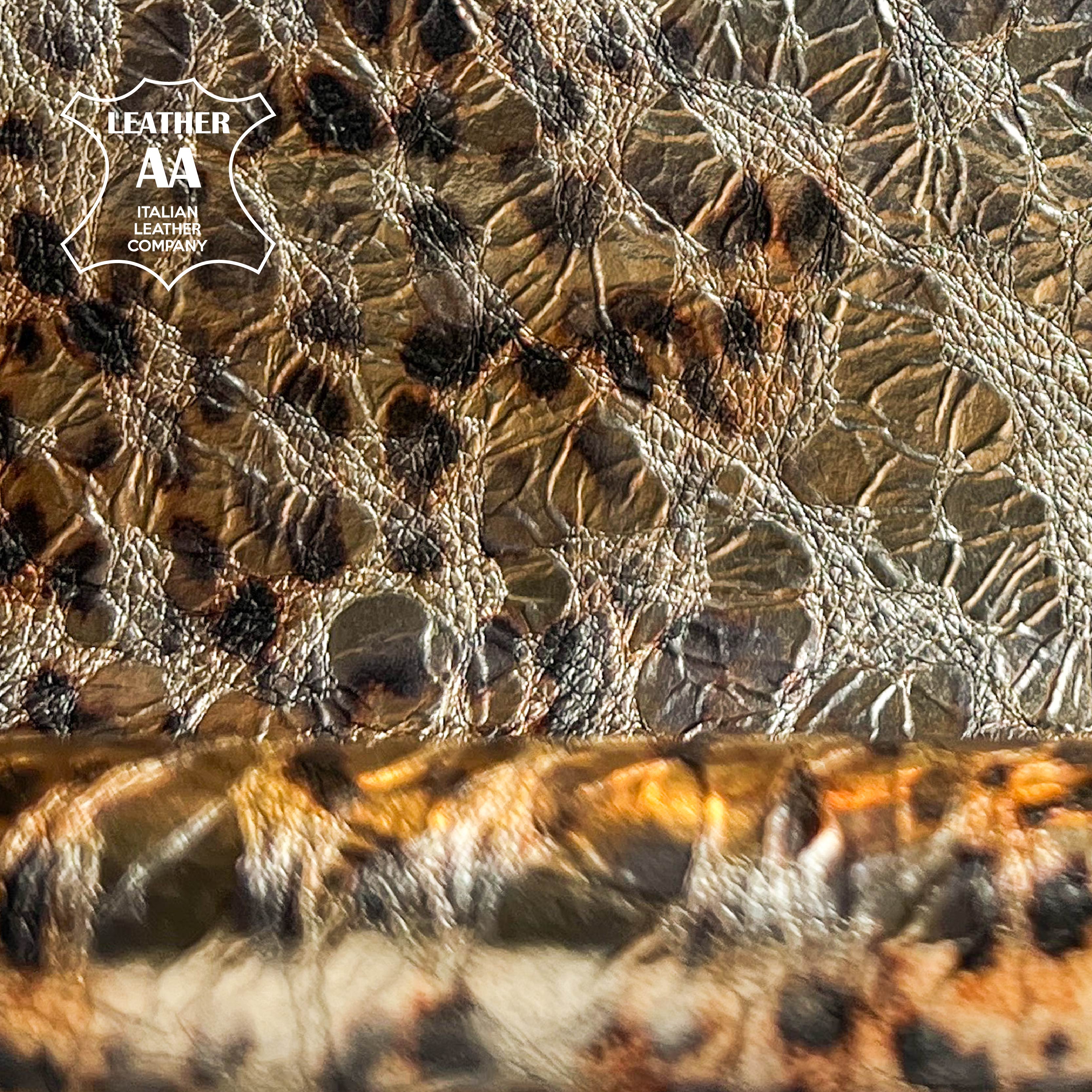 Golden Metallic Leopard Print 1.0mm/2.5oz GOLD LEOPARD 1507