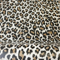 Leopard Print Italian Lambskin Leather Hide 0.6mm/1.5-2oz Thin NEW LEO 1607