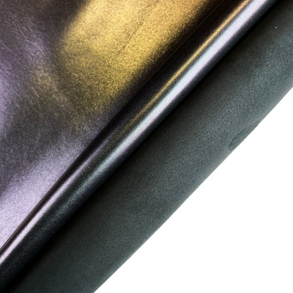 Black Perlamuter Lambskin With Purple Shine 0.7-0.9mm/1.75- 2.25oz NEW BLACK PEARL 1516
