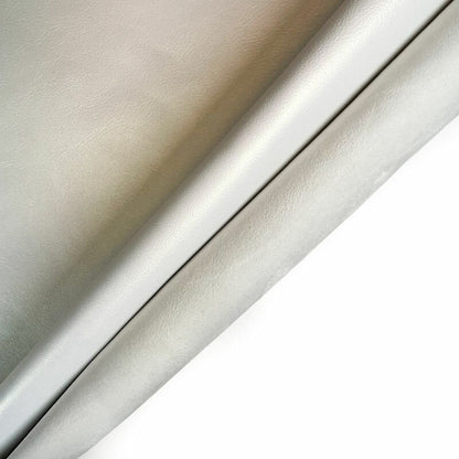 Smooth White Lambskin Hide 1.0mm/2.5oz / WHITE PEARL PERLAMUTER 1165