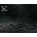 Black Lambskin Shearling Warm Double Sided Fur Fabric 2mm/5oz NEW BLACK SHEARLING 1293