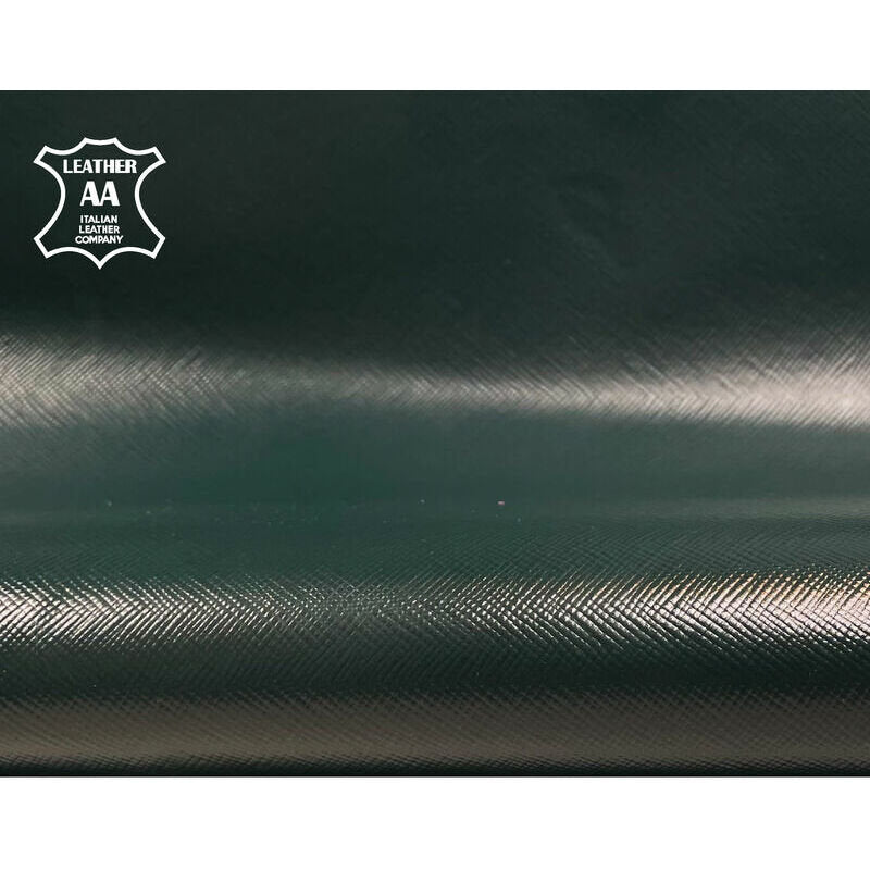 Dark Green Lambskin Leather 0.7mm/1.75oz / SAFFIANO 1080