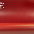 Dark Red Lambskin Leather 0.9mm/2.25oz / RED PEAR 223