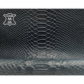 Dark Blue Lambskin Leather 0.5mm/1.25oz / EBONY SNAKE 1186