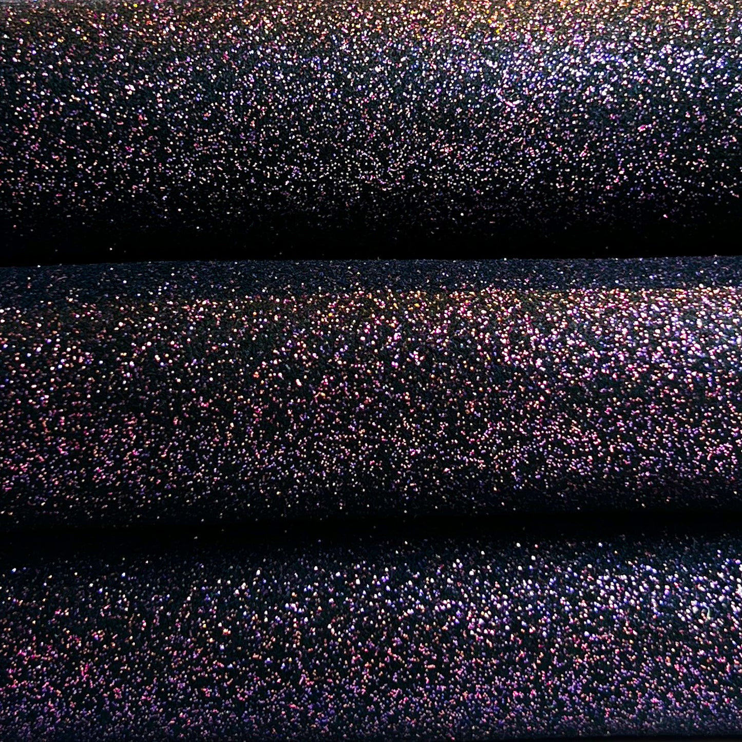 Black Suede With Pink Purple Glitters 0.8-0.9mm/2-2.25oz STARRY NIGHT 1486