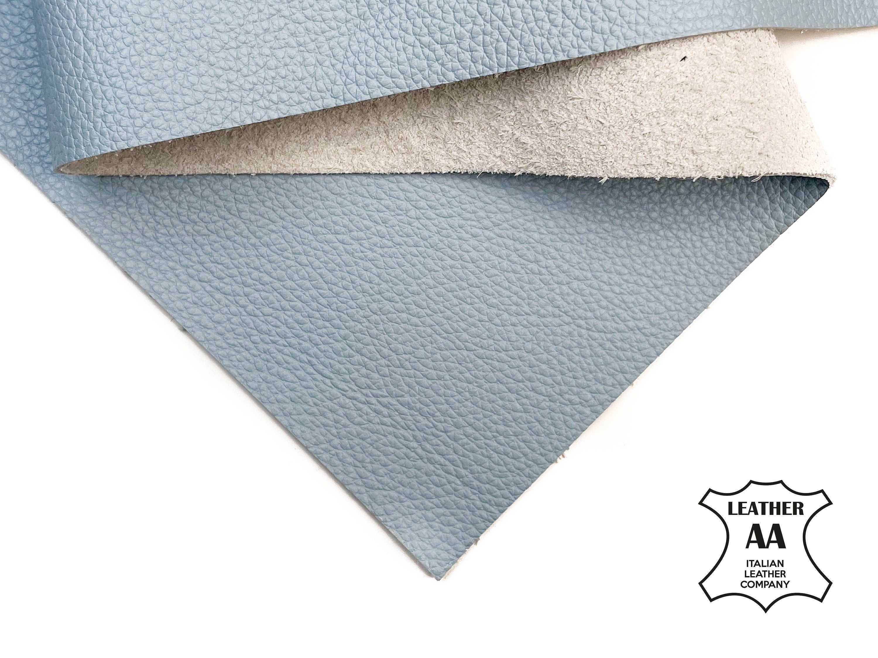 Blue Calfskin Sheets 1.2mm/3oz / BABY BLUE COW 1397