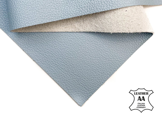 Blue Calfskin Sheets 1.2mm/3oz / BABY BLUE COW 1397