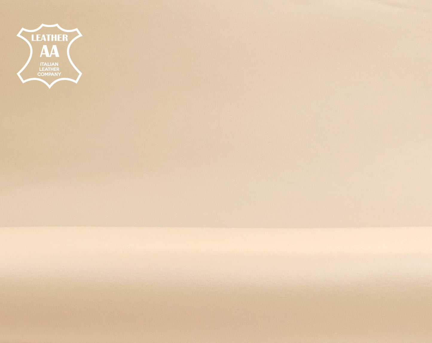 Cream White Lambskin Leather 0.9mm/2.25oz / SHIFTING SAND 146