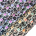 Leopard Flower Print Lambskin 0.9mm/2.25oz / LEOPARD FLOWERS 1264