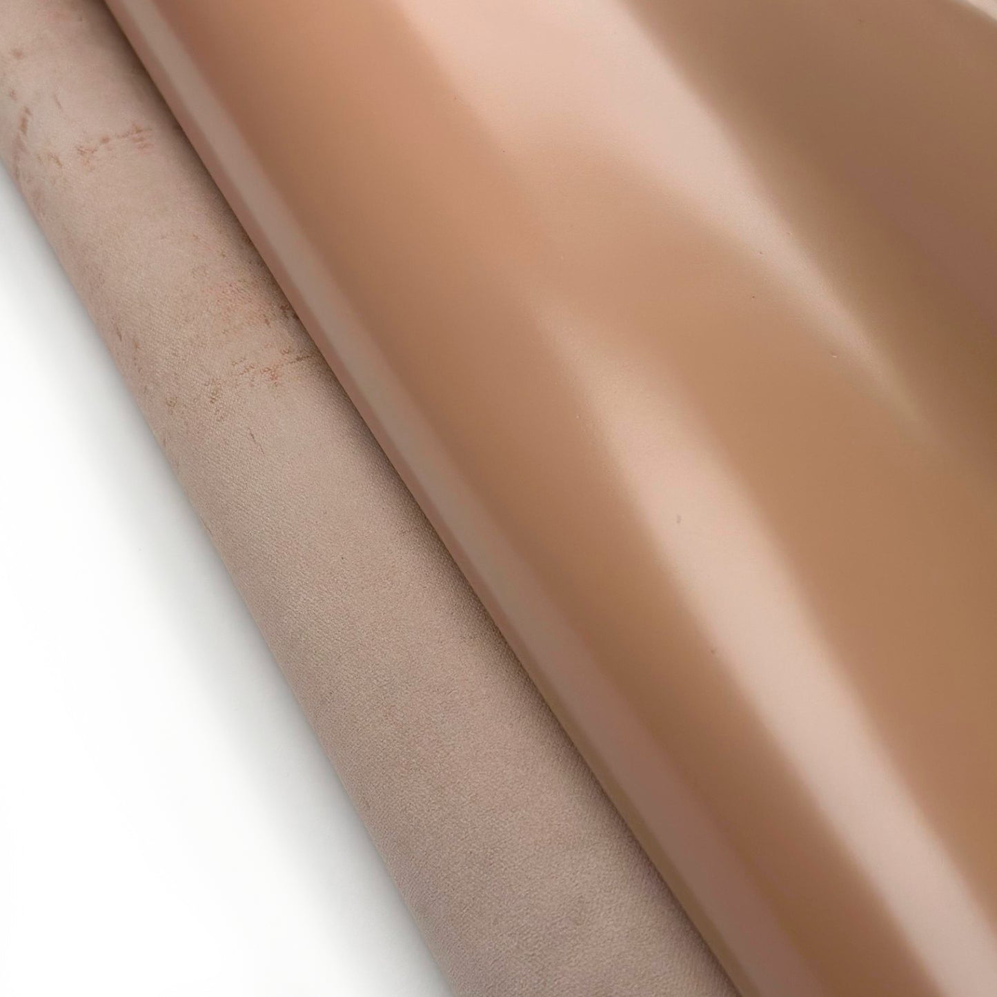 Beige Patent Lambskin Leather 1.3mm//3.25oz NUDE PATENT 1643