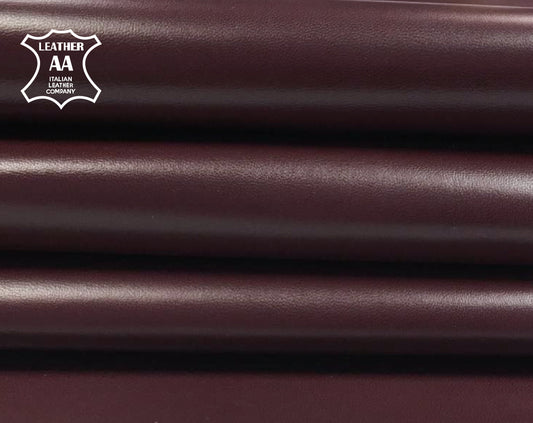 Dark Burgundy Lambskin Leather  0.8mm/2oz / PORT ROYAL 455