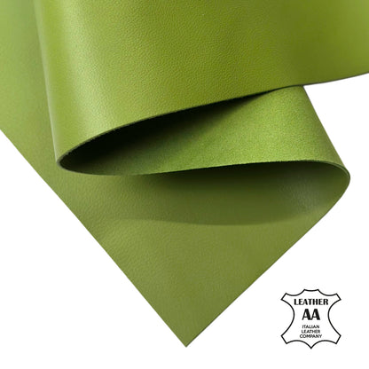 Fresh Green Lambskin Leather Sheets 0.9mm//2.25oz APPLE 1675