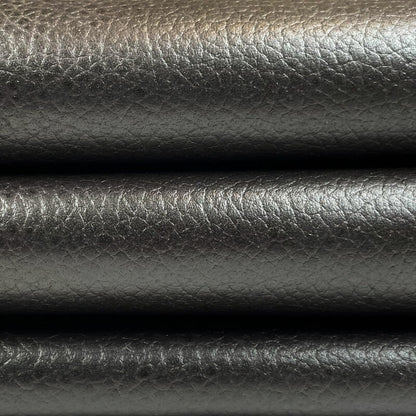 Dark Brown Lambskin Leather Pebbled Print 0.7mm/1.75oz COFFE BEAN 1160