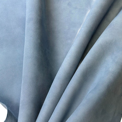Light Blue Suede Lambskin Leather 0.7-0.8mm//1.75-2oz LIGHT SUEDE 1641