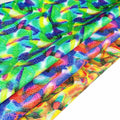 Crunchy Rainbow Lambskin Leather  0.7-0.8mm/1.75-2oz / CRAZY RAINBOW 1271