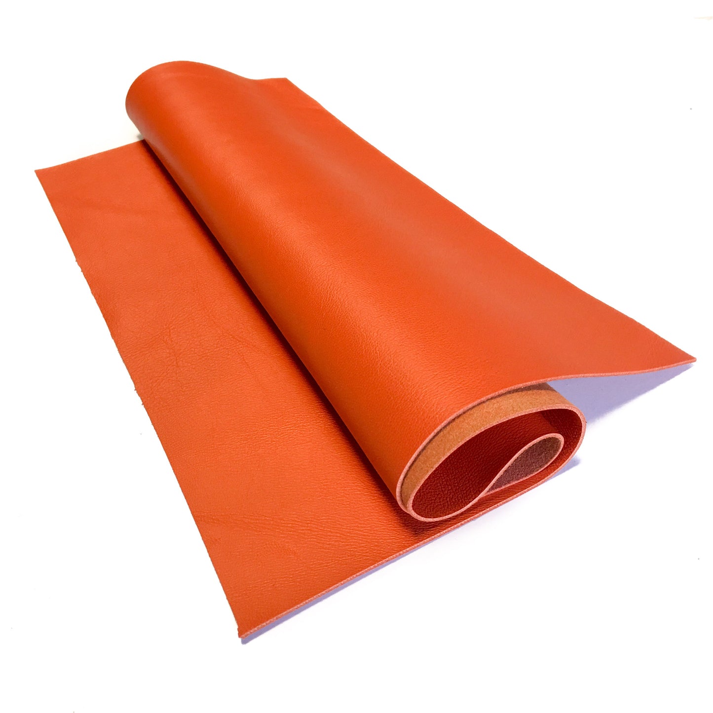 Bright Orange Lambskin Sheets 1mm/2.5oz ORANGEADE 503