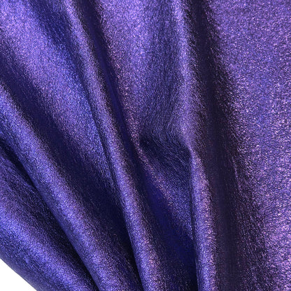 Metallic Purple Lambskin Leather PURPLE SHINE 1655