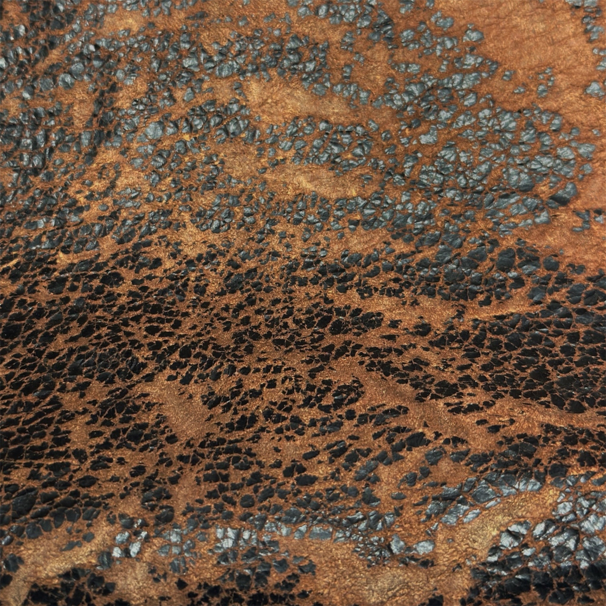Black And Brown Authentic Lambskin Rustic 1.2 - 1.3mm // 3-3.25 Aged Vintage 1581