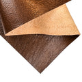 Brown Calf Veg Leather Sheets With Vintage Texture 1.7-1.9mm / CLASSIC BROWN VEG TAN 1453