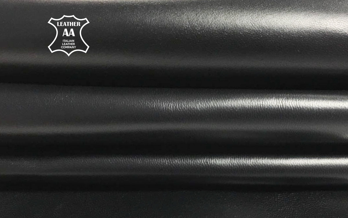 Shiny Classic Black Lambskin BLACK SHEEP 674 0.8 mm/ 2oz