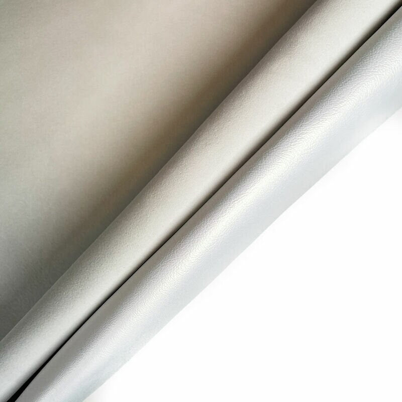 Smooth White Lambskin Hide 1.0mm/2.5oz / WHITE PEARL PERLAMUTER 1165