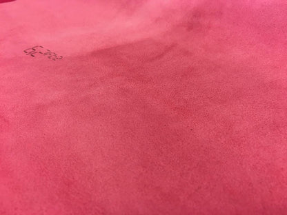 Neon Pink Lambskin Leather 2oz/0.8mm / ROSE RED 689