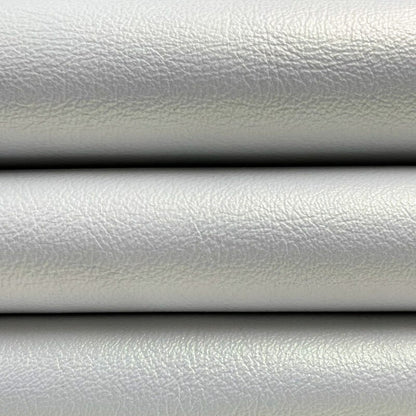 Smooth White Lambskin Hide 1.0mm/2.5oz / WHITE PEARL PERLAMUTER 1165