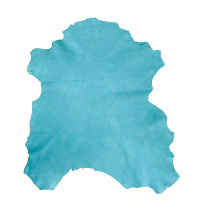 Calm Sea Blue Suede Lambskin 0.8mm/2oz Dark RIVER BLUE 1288