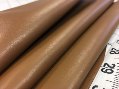 Brown Lambskin Leather 0.7mm/1.75oz /  RUBBER