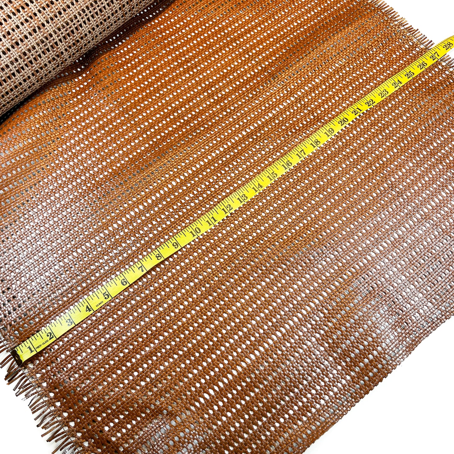 Brown Braided Weave Lambskin Sheets Soft 2oz/0.8mm