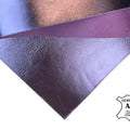 Metallic Purple Violet Lambskin Sheets 0.9mm/2.25oz / DEEP COBALT971