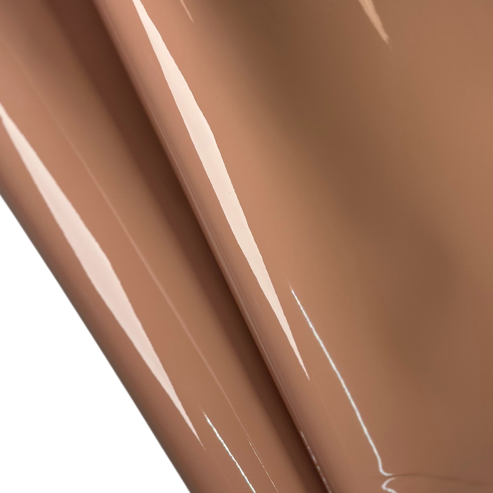 Beige Patent Lambskin 5, 6 sqft Pieces 0.9mm (~2.25oz) LATTE 1720