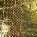 Shiny Gold Foil Dotted Lambskin Leather Sheets 0.8mm//2ozDOTTED GOLD 1654