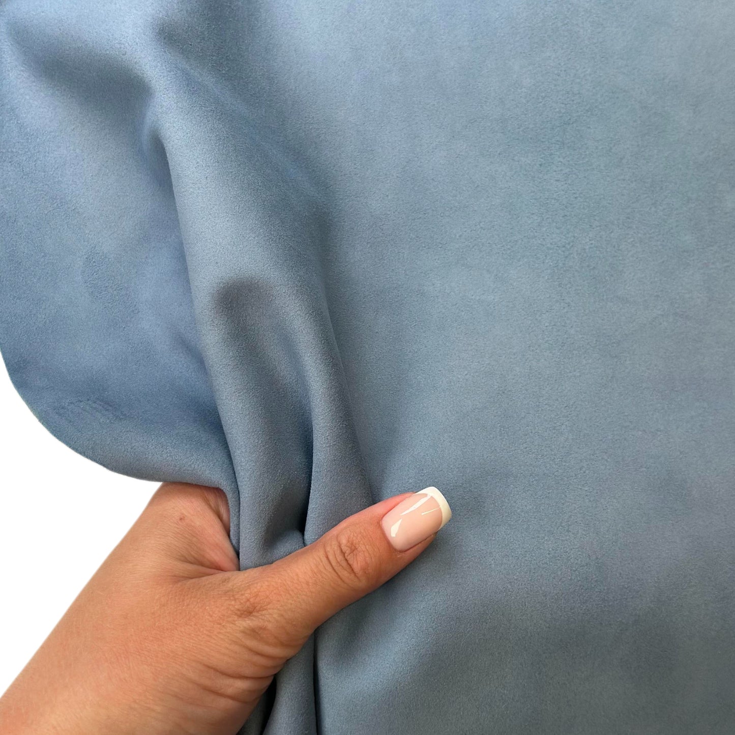 Light Blue Suede Lambskin Leather 0.7-0.8mm//1.75-2oz LIGHT SUEDE 1641